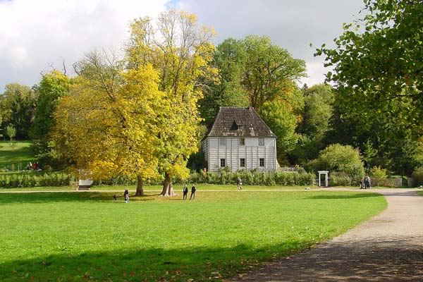 Goethegartenhaus im Ilmpark in Weimar